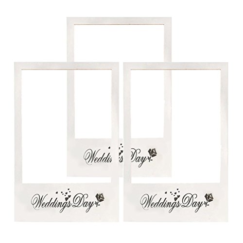 BESTOYARD Wedding Day Foto großen Rahmen DIY Papier Photo Booth Requisiten für Hochzeit 3st BESTOYARD Wedding Day Foto großen Rahmen DIY Papier Photo Booth Requisiten für Hochzeit 3st von BESTOYARD