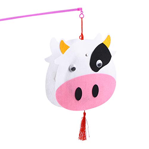 BESTOYARD Weihnachten Geburtstag Partydekorationen Kuh Tiergesicht Nicht Gewebte Laternen DIY Kit Craft Projekt für Kinder Baby Shower Party Supplies BESTOYARD Weihnachten Geburtstag Partydekorationen Kuh Tiergesicht Nicht Gewebte Laternen DIY Kit Craft Projekt für Kinder Baby Shower Party Supplies von BESTOYARD