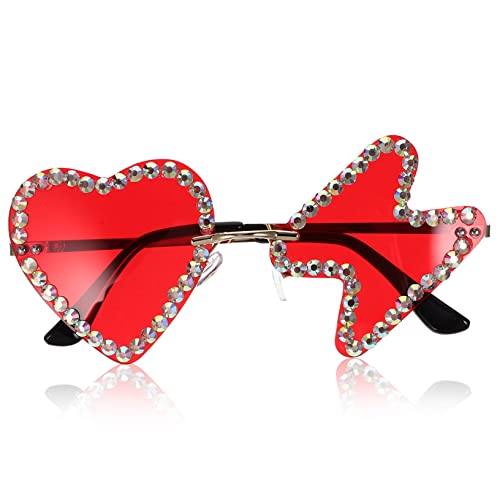 BESTYASH 1 Paar Hip-Hop- lustige witzige PC material sunglasses Red sunglasses Rave Zubehör Requisiten verkleiden Strandparty-Brille Stk rot BESTYASH 1 Paar Hip-Hop- lustige witzige PC material sunglasses Red sunglasses Rave Zubehör Requisiten verkleiden Strandparty-Brille Stk rot von BESTYASH