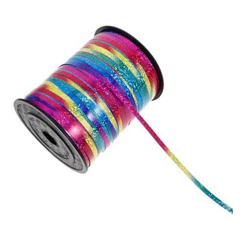 BESTYASH 1 Rolle Laserband Dekorationen Weihnachtsband Verpackungsband Blumenwickband Festival-geschenkband Paketband Hochzeitsband Party-geschenkband Handwerk Machen Bänder Plastik von BESTYASH