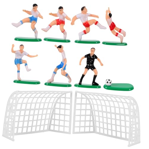 BESTYASH 1 Satz Dekoration Der Fußballmannschaft Dekorationen Ornamente Artikel Fest Fußbälle Fußball-kuchenaufsatz Für Jungen Requisiten Der Fußballmannschaft Oh Plastik von BESTYASH