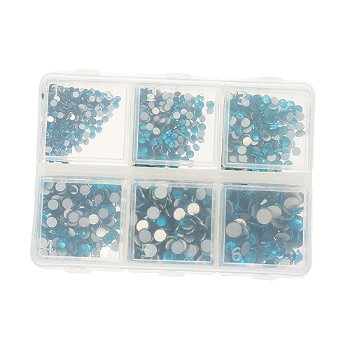 BESTYASH 1 Satz Flatback Strasssteine für DIY Nageldesign Nagelnde Dekoration Glitzernde Perlen für Maniküre Einfach Anzuwenden für Handwerk und Besondere Anlässe von BESTYASH