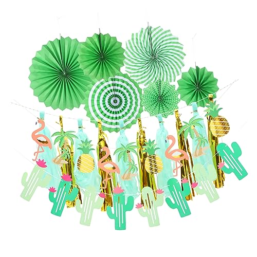 BESTYASH 1 Satz Hawaiian Dekoration mit Flamingo und Ananas Papier Hängedeko für Aloha Party Farbenfrohe Partydekoration für Hochzeiten und Themenfeiern Robuste und Auffällige BESTYASH 1 Satz Hawaiian Dekoration mit Flamingo und Ananas Papier Hängedeko für Aloha Party Farbenfrohe Partydekoration für Hochzeiten und Themenfeiern Robuste und Auffällige von BESTYASH