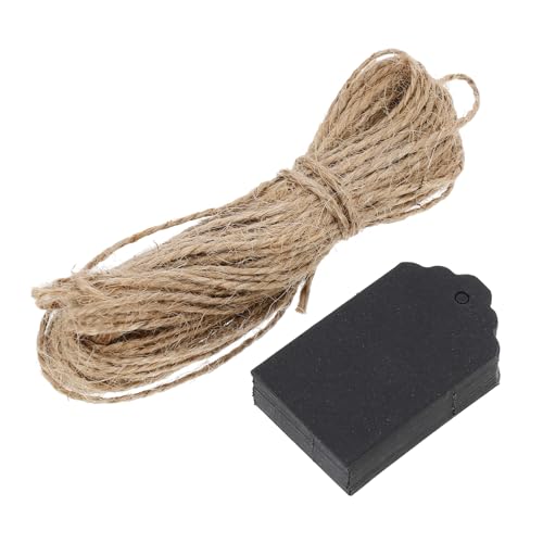 BESTYASH 1 Satz Kraftpapier Anhänger Beschreibbare Tags mit Jute Schnur für Hochzeiten Partys und Backwaren Langlebig und Vielseitig Einsetzbar BESTYASH 1 Satz Kraftpapier Anhänger Beschreibbare Tags mit Jute Schnur für Hochzeiten Partys und Backwaren Langlebig und Vielseitig Einsetzbar von BESTYASH