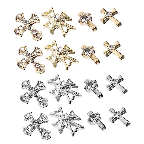 BESTYASH 1 Satz Legierungsknotenschmuck Anhänger Für Nägel Nagel Kreuz Charms Nagelschmuck Und Charms Nägel Charme Nagel Charms Kreuz Gold Nagel Edelsteine Nagelstein Strasssteine 80 Stück BESTYASH 1 Satz Legierungsknotenschmuck Anhänger Für Nägel Nagel Kreuz Charms Nagelschmuck Und Charms Nägel Charme Nagel Charms Kreuz Gold Nagel Edelsteine Nagelstein Strasssteine 80 Stück von BESTYASH