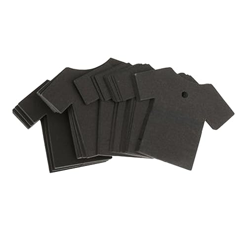 BESTYASH 1 Satz Papieranhänger Hartpapieranhänger Weiße Papieranhänger Markierungsanhänger Stoffpapieretiketten Leere Papieranhänger Leere Versandanhänger Kartenanhänger Schwarz 100 Stück BESTYASH 1 Satz Papieranhänger Hartpapieranhänger Weiße Papieranhänger Markierungsanhänger Stoffpapieretiketten Leere Papieranhänger Leere Versandanhänger Kartenanhänger Schwarz 100 Stück von BESTYASH
