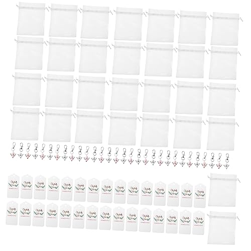 BESTYASH 1 Satz Schlüsselanhänger mit Dankeschön Tags Schlüsselring für Hochzeiten Taufen Geburtstage Babypartys und Dankeschön BESTYASH 1 Satz Schlüsselanhänger mit Dankeschön Tags Schlüsselring für Hochzeiten Taufen Geburtstage Babypartys und Dankeschön von BESTYASH