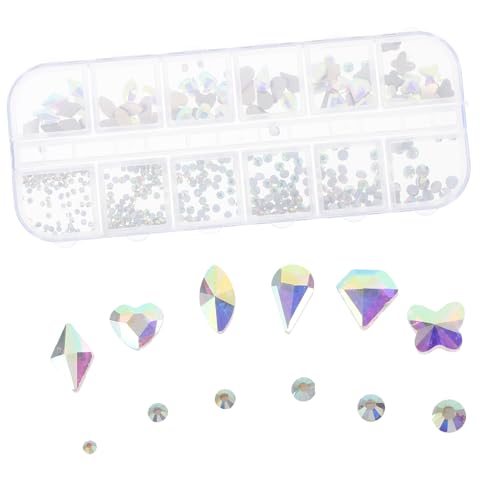BESTYASH 1 Schachtel Diy Strasssteine Nagelkunst Set Fächer Hochwertige Ab Wassersteine für Kreative Nageldesigns Nail Charms und Deko für Handwerksprojekte BESTYASH 1 Schachtel Diy Strasssteine Nagelkunst Set Fächer Hochwertige Ab Wassersteine für Kreative Nageldesigns Nail Charms und Deko für Handwerksprojekte von BESTYASH