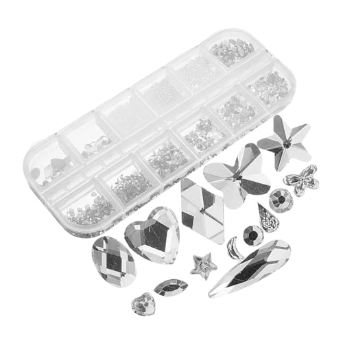 BESTYASH 1 Schachtel Farbenfrohe flache untere Stahlperlen falsche Nägel UV-Nagel Anhänger für Nägel Nagel Charms Dekoration Manikürezubehör für Frauen Nagelanhänger für Frauennägel Plastik BESTYASH 1 Schachtel Farbenfrohe flache untere Stahlperlen falsche Nägel UV-Nagel Anhänger für Nägel Nagel Charms Dekoration Manikürezubehör für Frauen Nagelanhänger für Frauennägel Plastik von BESTYASH