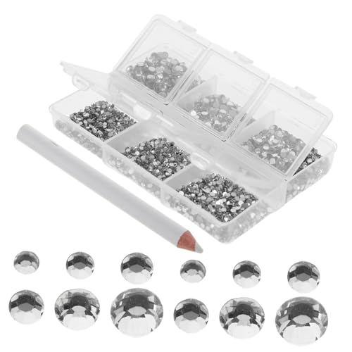 BESTYASH 1 Set Maniküre Strass Set Nagelsteine Nagel Strasssteine Nagel Edelsteine Strasssteine ​​Für Nägel Strasssteine ​​Zum Basteln Nagelzubehör Set Nagel Charms Edelsteine von BESTYASH