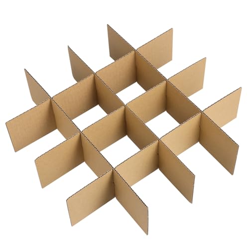 BESTYASH 1 Set-box Trennwände Für Versandkartons Kartons Für Den Umzug Groß Gericht Umzugskartons-set Gläser Verpackungskartons Für Brillen Versand-trennboxen Papier Khaki BESTYASH 1 Set-box Trennwände Für Versandkartons Kartons Für Den Umzug Groß Gericht Umzugskartons-set Gläser Verpackungskartons Für Brillen Versand-trennboxen Papier Khaki von BESTYASH