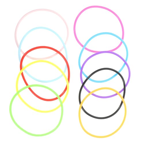 BESTYASH 10 Stück Bunte Silikon Armbänder Stretchy Jelly Armbänder für Retro Partys Geburtstagsfeiern Hochzeiten und Vielseitig Einsetzbar als Haargummis oder Freundschaftsarmbänder BESTYASH 10 Stück Bunte Silikon Armbänder Stretchy Jelly Armbänder für Retro Partys Geburtstagsfeiern Hochzeiten und Vielseitig Einsetzbar als Haargummis oder Freundschaftsarmbänder von BESTYASH