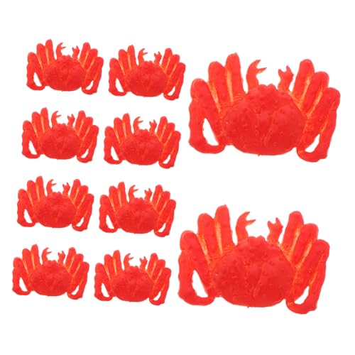 BESTYASH 10 Stück Miniatur-krabbenmodell, Realistisch, Für Die Küchendekoration, Künstliche Krabbenfigur, Meerestier-lernspielzeug Für Schreibtisch Und Aquarium- BESTYASH 10 Stück Miniatur-krabbenmodell, Realistisch, Für Die Küchendekoration, Künstliche Krabbenfigur, Meerestier-lernspielzeug Für Schreibtisch Und Aquarium- von BESTYASH