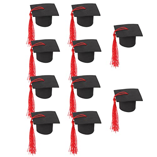 BESTYASH 10 Stück Miniaturabschlusskappen Für Handwerk Pastell Senior Mini Grad Caps Abschlusshüte Basteln Kuchendekorationen Für Den Abschluss Zu Aufdecken Erste Rot Papier BESTYASH 10 Stück Miniaturabschlusskappen Für Handwerk Pastell Senior Mini Grad Caps Abschlusshüte Basteln Kuchendekorationen Für Den Abschluss Zu Aufdecken Erste Rot Papier von BESTYASH
