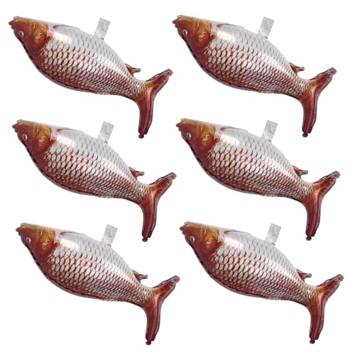 BESTYASH 10 Stück Simulierter Fischballon Luftballons Mit Meerestieren Luftballons Für Meerestiere Dekoration Mit Fischballons Folien-tiere-ballon Partyballons Tierballons Aluminiumfolie BESTYASH 10 Stück Simulierter Fischballon Luftballons Mit Meerestieren Luftballons Für Meerestiere Dekoration Mit Fischballons Folien-tiere-ballon Partyballons Tierballons Aluminiumfolie von BESTYASH