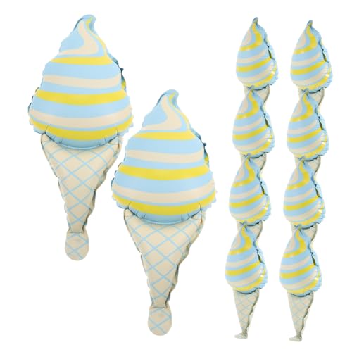 BESTYASH 10 Stück Teiliges Eiscreme Ballonset für Geburtstagsfeiern Aluminiumfolie Eisbecher Ballons Dekoration für Kinderpartys und Sommerfeste für Unvergessliche BESTYASH 10 Stück Teiliges Eiscreme Ballonset für Geburtstagsfeiern Aluminiumfolie Eisbecher Ballons Dekoration für Kinderpartys und Sommerfeste für Unvergessliche von BESTYASH