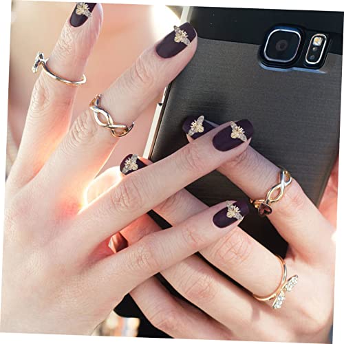 BESTYASH 10 Stück Teiliges Vintage Bienen Nagelschmuck aus Langlebiger Legierung Kreative Nageldekoration für Natürliche und Künstliche Nägel Vielseitig Einsetzbar für Nail Art und von BESTYASH