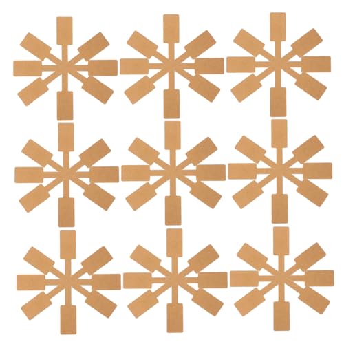 BESTYASH 100 Blatt Etikettenpapier für Schmuck Preisschilder Selbstklebende Markierungsetiketten für Ringe und Schmuckartikel Beschreibbare Anhänger von BESTYASH