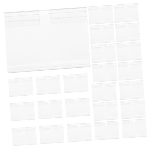 BESTYASH 100 Stück Etikettenhalter für Transparente Preisschildständer für Supermärkte und Einzelhandel Installieren Langlebig und für Effizientes Bestandsmanagement BESTYASH 100 Stück Etikettenhalter für Transparente Preisschildständer für Supermärkte und Einzelhandel Installieren Langlebig und für Effizientes Bestandsmanagement von BESTYASH