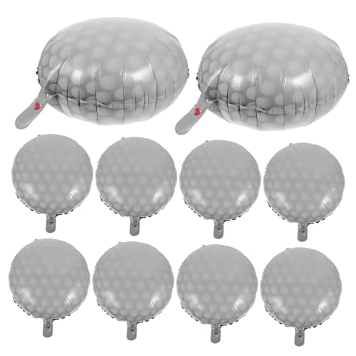 BESTYASH 10Stücke Golfball Folienballons Luftballons für Geburtstagsfeiern mit Golf Thema Party Dekorationen für Golf Fans Einfache Handhabung und Vielseitige BESTYASH 10Stücke Golfball Folienballons Luftballons für Geburtstagsfeiern mit Golf Thema Party Dekorationen für Golf Fans Einfache Handhabung und Vielseitige von BESTYASH
