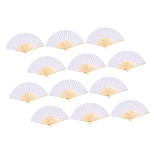 BESTYASH 12 Stück Teiliges Chinesische Handfächer Faltbare Fächer für DIY Tanz Fotografie Sommerreisen und Hochzeiten Leicht und Tragbar für Partys und Veranstaltungen BESTYASH 12 Stück Teiliges Chinesische Handfächer Faltbare Fächer für DIY Tanz Fotografie Sommerreisen und Hochzeiten Leicht und Tragbar für Partys und Veranstaltungen von BESTYASH