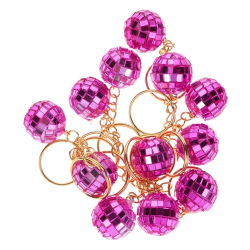 BESTYASH 12 Stück Teiliges Set Mini Discokugel Schlüsselanhänger Retro Spiegelkugel Anhänger für Party Deko Halloween Weihnachtsfeier Stilvoller Autoschmuck Vintage Jahre Design BESTYASH 12 Stück Teiliges Set Mini Discokugel Schlüsselanhänger Retro Spiegelkugel Anhänger für Party Deko Halloween Weihnachtsfeier Stilvoller Autoschmuck Vintage Jahre Design von BESTYASH