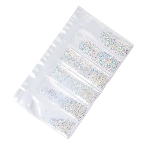 BESTYASH 1364 Stück Teiliges Nagelkunst Strasssteine Bunte Flatback strasssteine und Halbperlen für DIY Maniküre Dekorationen Langlebig und Leicht Geeignet für Natürliche und Künstliche BESTYASH 1364 Stück Teiliges Nagelkunst Strasssteine Bunte Flatback strasssteine und Halbperlen für DIY Maniküre Dekorationen Langlebig und Leicht Geeignet für Natürliche und Künstliche von BESTYASH