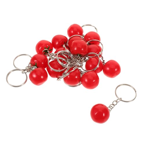 BESTYASH 16 Stück Teiliges Kreativer Tomaten Schlüsselanhänger aus Leichtem Kunstharz Realistische Gemüseanhänger Taschen und Rucksackdekor als Partygeschenk und Accessoire für Damen BESTYASH 16 Stück Teiliges Kreativer Tomaten Schlüsselanhänger aus Leichtem Kunstharz Realistische Gemüseanhänger Taschen und Rucksackdekor als Partygeschenk und Accessoire für Damen von BESTYASH