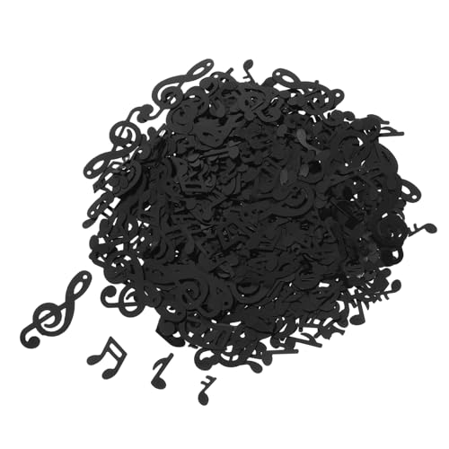 BESTYASH 1Packung Musiknoten Konfetti für Hochzeit Babyparty Festival Hochwertige Streudeko für Unvergessliche Feiern Schwarze Mischform BESTYASH 1Packung Musiknoten Konfetti für Hochzeit Babyparty Festival Hochwertige Streudeko für Unvergessliche Feiern Schwarze Mischform von BESTYASH