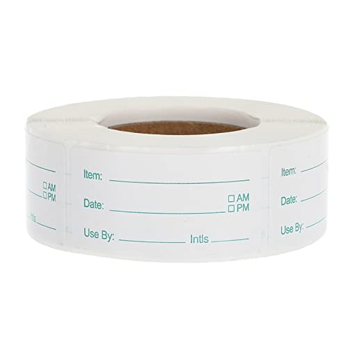 BESTYASH 1Rolle Lebensmittelaufbewahrungsetiketten Wasserfeste Selbstklebende Etiketten für Gefrierschrank und Pantry für Zuhause Büro und Gastronomie zur Kennzeichnung BESTYASH 1Rolle Lebensmittelaufbewahrungsetiketten Wasserfeste Selbstklebende Etiketten für Gefrierschrank und Pantry für Zuhause Büro und Gastronomie zur Kennzeichnung von BESTYASH