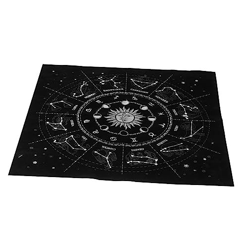 BESTYASH 1Stück Tarot Tischdecke für Wahrsagung Mystische Astrologie Konstellationen rutschfest für Zuhause Partys und Outdoor Aktivitäten Leicht zu Reinigen BESTYASH 1Stück Tarot Tischdecke für Wahrsagung Mystische Astrologie Konstellationen rutschfest für Zuhause Partys und Outdoor Aktivitäten Leicht zu Reinigen von BESTYASH