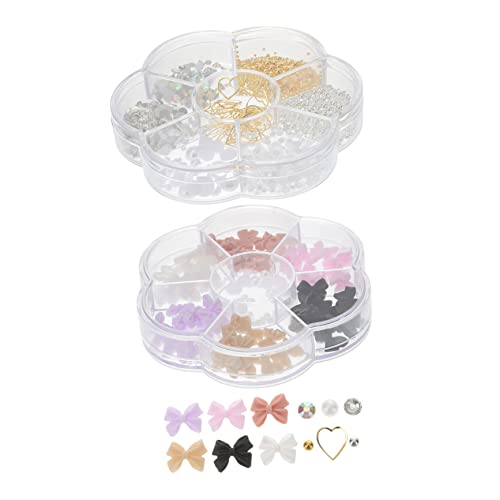 BESTYASH 2 Boxen Boxen Nagelperlen Schmuck Nail Art Zubehör Dekorative Perlen für Nagelgestaltung für Besondere Anlässe BESTYASH 2 Boxen Boxen Nagelperlen Schmuck Nail Art Zubehör Dekorative Perlen für Nagelgestaltung für Besondere Anlässe von BESTYASH