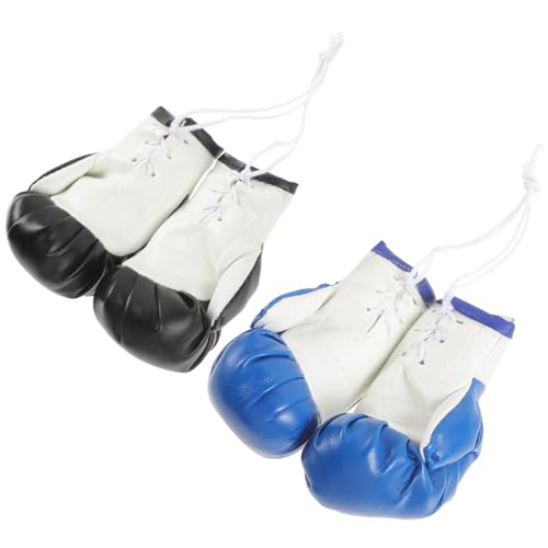 BESTYASH 2 Paare Kleine Boxhandschuhe Anhänger aus PVC Dekorative Mini Boxhandschuhe Schlüsselanhänger Praktische Auto Taschenanhänger Langlebige Rostfreie Boxhandschuh ornamente BESTYASH 2 Paare Kleine Boxhandschuhe Anhänger aus PVC Dekorative Mini Boxhandschuhe Schlüsselanhänger Praktische Auto Taschenanhänger Langlebige Rostfreie Boxhandschuh ornamente von BESTYASH