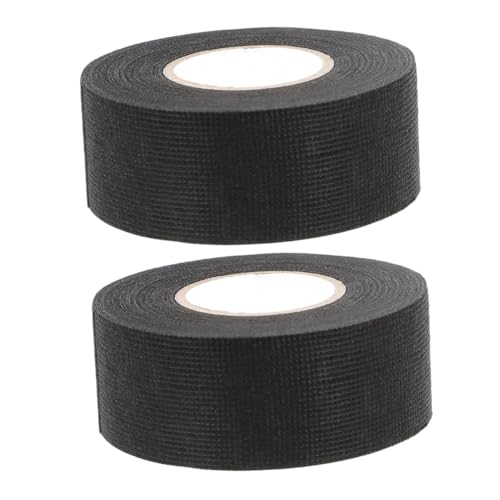 BESTYASH 2 Rollen Auto Isolierband Kabelbaum Klebeband Hitzebeständig Flame Retardant Schwarz für Geräuschreduzierung und Schutz von Fahrzeugkabeln BESTYASH 2 Rollen Auto Isolierband Kabelbaum Klebeband Hitzebeständig Flame Retardant Schwarz für Geräuschreduzierung und Schutz von Fahrzeugkabeln von BESTYASH