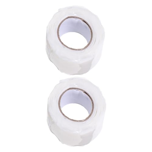 BESTYASH 2 Rollen Flexibles Dichtungsband aus Hochleistungs Klebeband für Rohrreparaturen Langlebig für Leckabdichtungen an Rohren und Behältern BESTYASH 2 Rollen Flexibles Dichtungsband aus Hochleistungs Klebeband für Rohrreparaturen Langlebig für Leckabdichtungen an Rohren und Behältern von BESTYASH