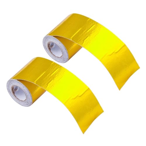 BESTYASH 2 Rollen Hitzebeständiges Aluminium Klebeband Je Wasserfestes Reparatur Abdichtungsband für Rohrisolierung Dichtung Schutz und Industrielle Anwendungen BESTYASH 2 Rollen Hitzebeständiges Aluminium Klebeband Je Wasserfestes Reparatur Abdichtungsband für Rohrisolierung Dichtung Schutz und Industrielle Anwendungen von BESTYASH