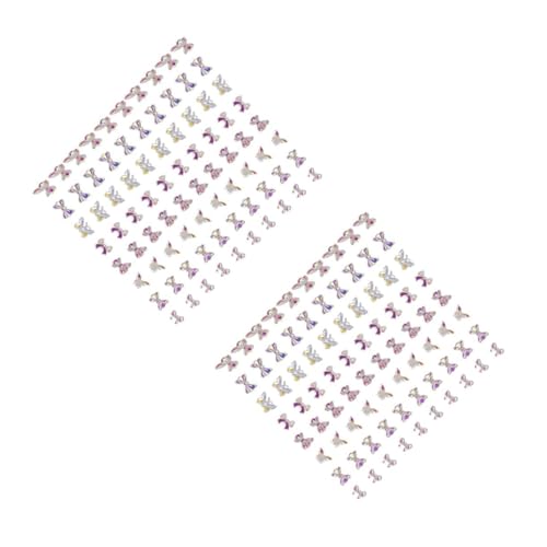 BESTYASH 2 Sätze Nagelkunst Zubehör Schmetterling Und Schleifen Nail Art Charms Für Maniküre Langlebige Resin Dekoration Für Zuhause Und Nagelstudios 80 Stück * 2 BESTYASH 2 Sätze Nagelkunst Zubehör Schmetterling Und Schleifen Nail Art Charms Für Maniküre Langlebige Resin Dekoration Für Zuhause Und Nagelstudios 80 Stück * 2 von BESTYASH