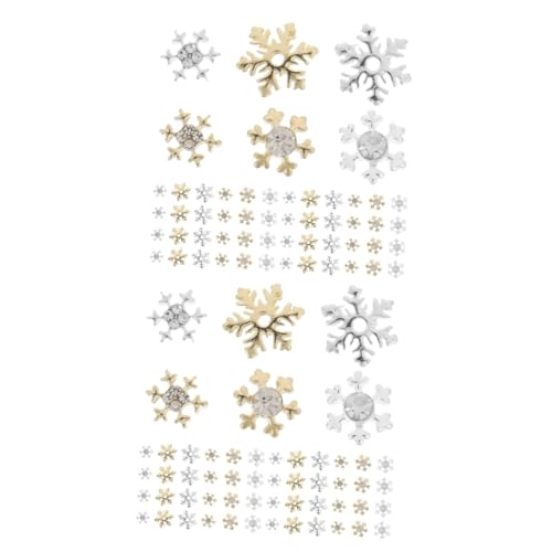 BESTYASH 2 Sätze Weihnachts Charms Dekorative Nail Art Zubehör Für Glamouröse Maniküre Für Diy Nageldesigns Und Nageldekorationen 60 Stück * 2 BESTYASH 2 Sätze Weihnachts Charms Dekorative Nail Art Zubehör Für Glamouröse Maniküre Für Diy Nageldesigns Und Nageldekorationen 60 Stück * 2 von BESTYASH
