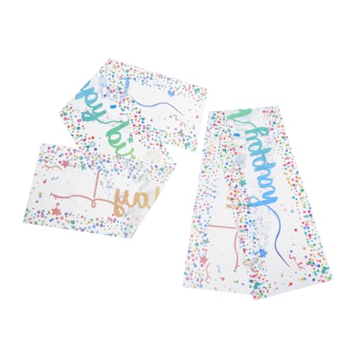 BESTYASH 2 Stück Alles zum Geburtstag Zeichen Geburtstag Tischsets Geburtstagstischdekorationen Geburtstag Tischdecke Stoff Geburtstagsfeierdekorationen Polyester Weiß BESTYASH 2 Stück Alles zum Geburtstag Zeichen Geburtstag Tischsets Geburtstagstischdekorationen Geburtstag Tischdecke Stoff Geburtstagsfeierdekorationen Polyester Weiß von BESTYASH