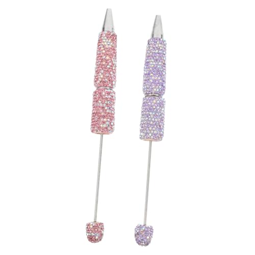 BESTYASH 2 Stück Diamant Kugelschreiber Strass Stift Flauschiger Stift Rosa Stifte Mit Rosa Tinte Ausgefallener Stift Für Frauen Bling Stifte Stifte Schwarze Glitzer Stifte Fischer BESTYASH 2 Stück Diamant Kugelschreiber Strass Stift Flauschiger Stift Rosa Stifte Mit Rosa Tinte Ausgefallener Stift Für Frauen Bling Stifte Stifte Schwarze Glitzer Stifte Fischer von BESTYASH