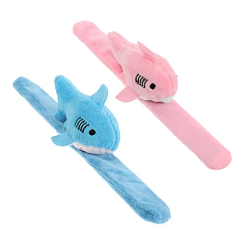 BESTYASH 2 Stück Plüsch Hai Schnapparmbänder für Lustige Tierform Bequem und Leicht für Partys Geburtstagsgeschenke oder Halloween Dekoration BESTYASH 2 Stück Plüsch Hai Schnapparmbänder für Lustige Tierform Bequem und Leicht für Partys Geburtstagsgeschenke oder Halloween Dekoration von BESTYASH