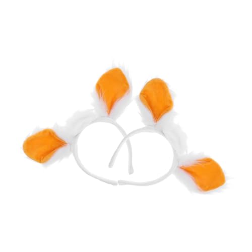 BESTYASH 2 Stück Plüsch Schaf Ohr Haarreifen Weiches Elastisches Stirnband für Erwachsene Verstellbar Kuschelig für Tierkostüm Bauernhof Party Halloween Cosplay Tierhaar Haarreifen BESTYASH 2 Stück Plüsch Schaf Ohr Haarreifen Weiches Elastisches Stirnband für Erwachsene Verstellbar Kuschelig für Tierkostüm Bauernhof Party Halloween Cosplay Tierhaar Haarreifen von BESTYASH