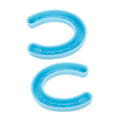 BESTYASH 2 Stück Silikon Pferdeeisen Formen für Resin Gießen und Seifenherstellung Flexible Weiche Gießformen für DIY Kerzen Anhänger Auto Wohnraumdeko Vielseitig Einsetzbar von BESTYASH