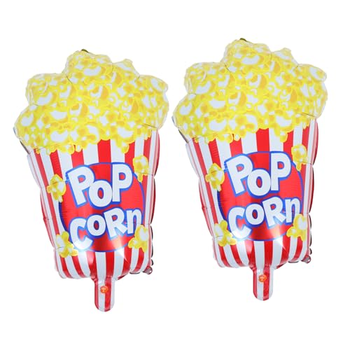 BESTYASH 2 Stück Teiliges Popcorn Folienballon Große Partydeko mit Popcorn Motiv Kinderfreundlich Schnelle Montage für Geburtstage Filmabende Karneval und Thematische Festlichkeiten BESTYASH 2 Stück Teiliges Popcorn Folienballon Große Partydeko mit Popcorn Motiv Kinderfreundlich Schnelle Montage für Geburtstage Filmabende Karneval und Thematische Festlichkeiten von BESTYASH