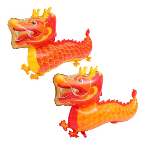 BESTYASH 2 Stück Teiliges Year Of Dragon Luftballon Chinesischer Drachen Folienballon Neujahrs Partydeko Lebendige Farben Einfache Handhabung Geeignet für Frühlingsfest und Familienfeier BESTYASH 2 Stück Teiliges Year Of Dragon Luftballon Chinesischer Drachen Folienballon Neujahrs Partydeko Lebendige Farben Einfache Handhabung Geeignet für Frühlingsfest und Familienfeier von BESTYASH