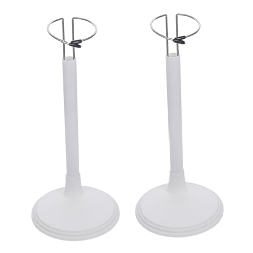 BESTYASH 2 Stück Verstellbare Puppenständer Weiß mit Stabilem Clip Langlebiger Doll Rack für Spielzeugaufbewahrung Geeignet für Puppen Actionfiguren und Kuscheltiere für Zuhause und Laden BESTYASH 2 Stück Verstellbare Puppenständer Weiß mit Stabilem Clip Langlebiger Doll Rack für Spielzeugaufbewahrung Geeignet für Puppen Actionfiguren und Kuscheltiere für Zuhause und Laden von BESTYASH