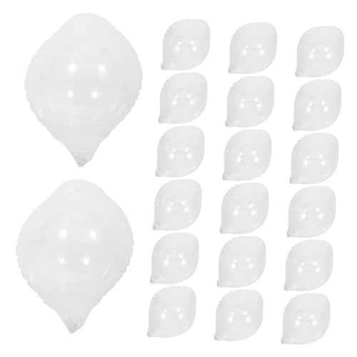 BESTYASH 20 Stück Große Dicke Transparente Party luftballons Strapazierfähige Dekoration für Geburtstag Hochzeit Jubiläum Vielseitig für Feierlichkeiten und Festliche Events von BESTYASH