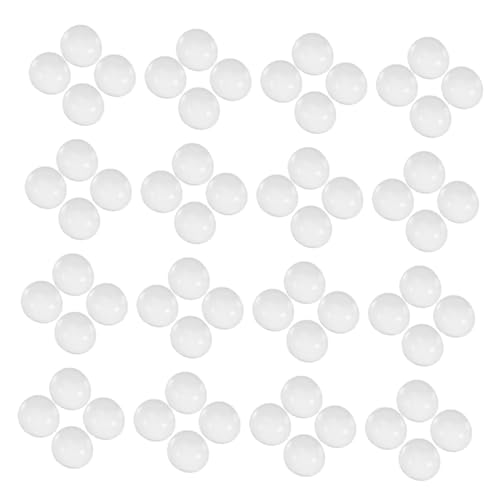 BESTYASH 200 Stück Dekorative Transparente Steine für Aquarien Vasenfüllmaterial und Gartenverschönerung Glasperlen für Kreative Anwendungen von BESTYASH