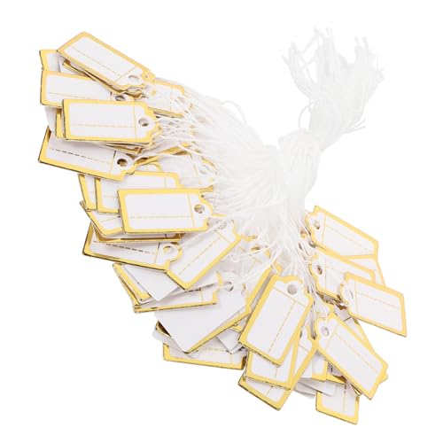 BESTYASH 200 Stück Preisschilder aus Papier mit Baumwollfaden Beschreibbare Etiketten für Schmuck und Kleidung Stabile Anhänger zum Einfachen Markieren und Präsentieren von Preisen für BESTYASH 200 Stück Preisschilder aus Papier mit Baumwollfaden Beschreibbare Etiketten für Schmuck und Kleidung Stabile Anhänger zum Einfachen Markieren und Präsentieren von Preisen für von BESTYASH