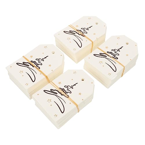 BESTYASH 200Stücke Weihnachtsgeschenk Tags Vergoldete Geschenkverpackungs Etiketten Mit Weihnachtsdesign Für Fröhliche Feiertage Zum Beschriften Und Dekorieren Von Geschenken BESTYASH 200Stücke Weihnachtsgeschenk Tags Vergoldete Geschenkverpackungs Etiketten Mit Weihnachtsdesign Für Fröhliche Feiertage Zum Beschriften Und Dekorieren Von Geschenken von BESTYASH